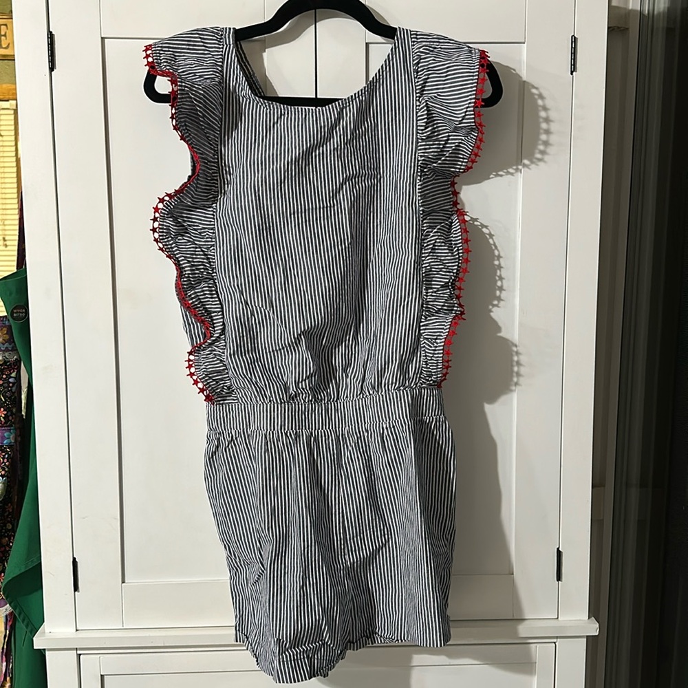 Cat & Jack Girls Romper 4th of July Americana size XL